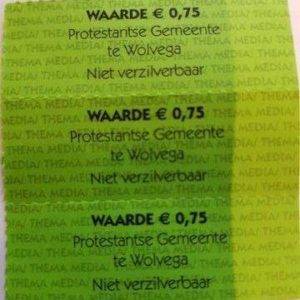 20 Collectebonnen á €0,75