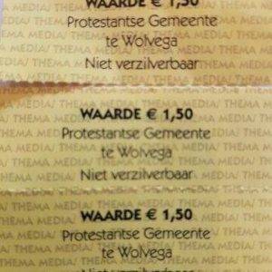 20 Collectebonnen á €1,50